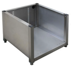 Thumbnail image #1 for Eurodib USA Lamber AC00005 Stainless Steel Undercounter Dishwasher Base/Equipment Stand, 23.75W x 23.75D x 22H Inches