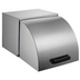 Thumbnail image #1 for Winco Full-Size Roll-Top Dome Food Pan Cover with Heat-Resistant Handle, 18/8 Stainless Steel