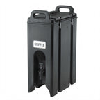 Thumbnail image #1 for Cambro Camtainer® 500LCD110 Insulated Beverage Carrier, 4.75-Gallon, Black Plastic