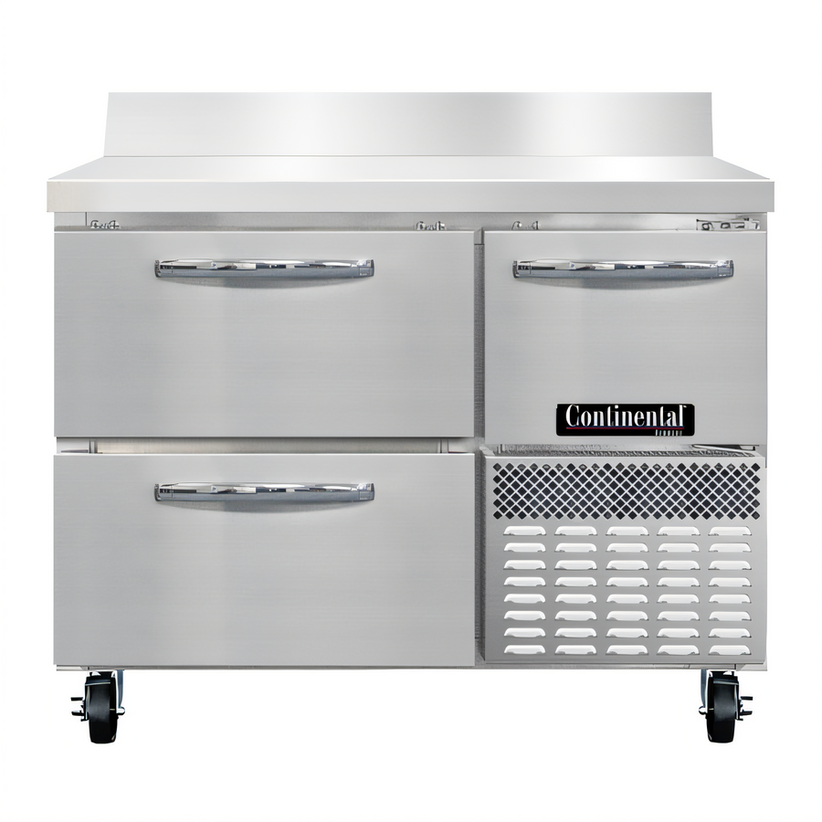 Product image #1 for Continental Refrigerator FA43NBS-D 43" Worktop Freezer with Drawers and Door