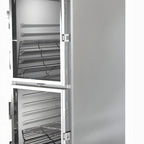 Thumbnail image #1 for Delfield 6025XL-GH One-Section 19 Cu. Ft. Reach-In Refrigerator with Half-Height Locking Glass Doors