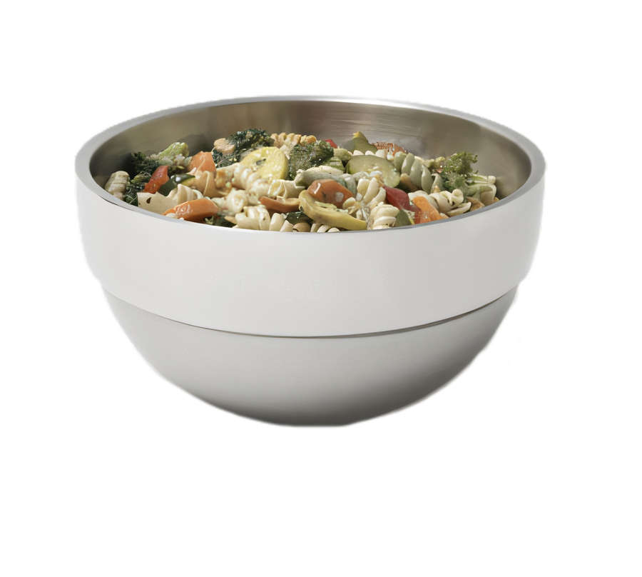 Product image #1 for Vollrath Double Wall Round Stainless Steel Serving Bowl, 3.4 Quart