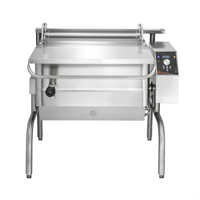 Groen 30-Gallon Electric Braising Pan with Power Tilt and Open Frame Base