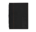 Thumbnail image #1 for Securit Trendy Sewn Faux Leather Booklet Menu Cover, 10 x 13 Inches, Black