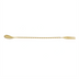 Thumbnail image #1 for Barfly Gold-Plated 12-3/8 Inch Bar Spoon with 3-Tine Fork End