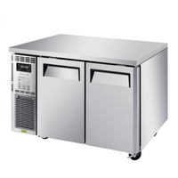 Turbo Air J Series 2-Section Side Mount Undercounter Dual Temp Refrigerator/Freezer, 47-1/4 Inch Wide