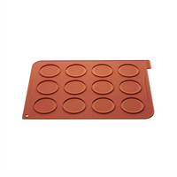 12-Cavity Silicone Baking Mat Sheet