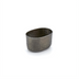 Thumbnail image #1 for American Metalcraft Hammered Aluminum Oval Sugar Packet Holder/Sauce Cup, Black, 6 oz.