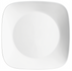 Thumbnail image #1 for Corelle Essentials Square Vitrelle Glass Appetizer Plate, 6-1/2 Inch, White