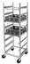 Thumbnail image #2 for Channel Manufacturing Aluminum Glass Rack Dolly for 20 x 20 Racks, 8-Slot