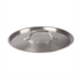 Thumbnail image #1 for 11-12 Inch Round Flat 18/8 Stainless Steel Replacement Cover with Handle