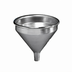 Thumbnail image #2 for American Metalcraft 1 Quart Vented Spun Aluminum Bar Funnel