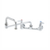 Thumbnail image #1 for T&S Brass B-0266 Commercial Backsplash-Mounted Swivel Base Faucet with 15 Inch Double Joint Swing Nozzle