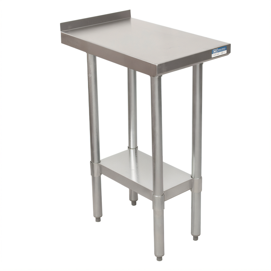 Product image #1 for BK Resources Stainless Steel Filler Table with Adjustable Undershelf, 24 x 30 x 36-1/4 Inches