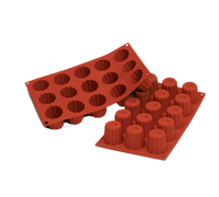 Silikomart Bordelais 15-Cavity Silicone Baking Mold