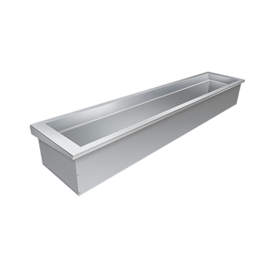 Product image #1 for Hatco Drop-In Slim Ice Well Cold Food Unit, 4-Pan, 90-1/4 Inch Wide