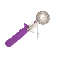 Crestware #40 Deluxe Thumb Lever Disher with Purple Ergonomic Handle