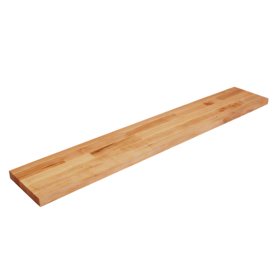 Product image #1 for John Boos Steam Table Cutting Board with Adjustable Stainless Steel Supports, 72 x 12 x 1-1/4 Inch, Edge Grain Northern Hard Rock Maple