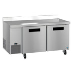 Thumbnail image #1 for Hoshizaki Steelheart WLF67B 67-Inch Two-Section Reach-In Worktop Freezer, Solid Doors, Stainless Steel, 19.97 Cu. Ft.