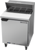 Thumbnail image #1 for Beverage-Air SPE27HC 27-Inch One-Section Sandwich Prep Table with 8-Pan Top