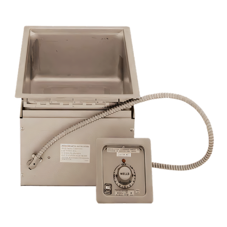 Product image #1 for Wells MOD-100D Top-Mount Drop-In Electric Hot Food Well with Drain