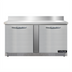 Thumbnail image #1 for Continental Refrigerator SWF60NBS-FB 60-Inch Two-Section Front Breathing Worktop Freezer with 5 1/2-Inch Backsplash