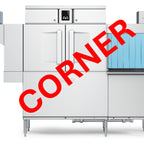 Thumbnail image #1 for Hobart Warewash - Flow CL76C-BAS+BUILDUP High-Temperature Rack Conveyor Dishwasher, 245 Racks/Hour, Single-Tank No-Prewash, Steam Heat
