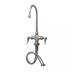 Thumbnail image #2 for UltraRinse Single-Hole Deck-Mount Stainless Steel Mixing Faucet with 5 3/4-Inch Gooseneck Spout