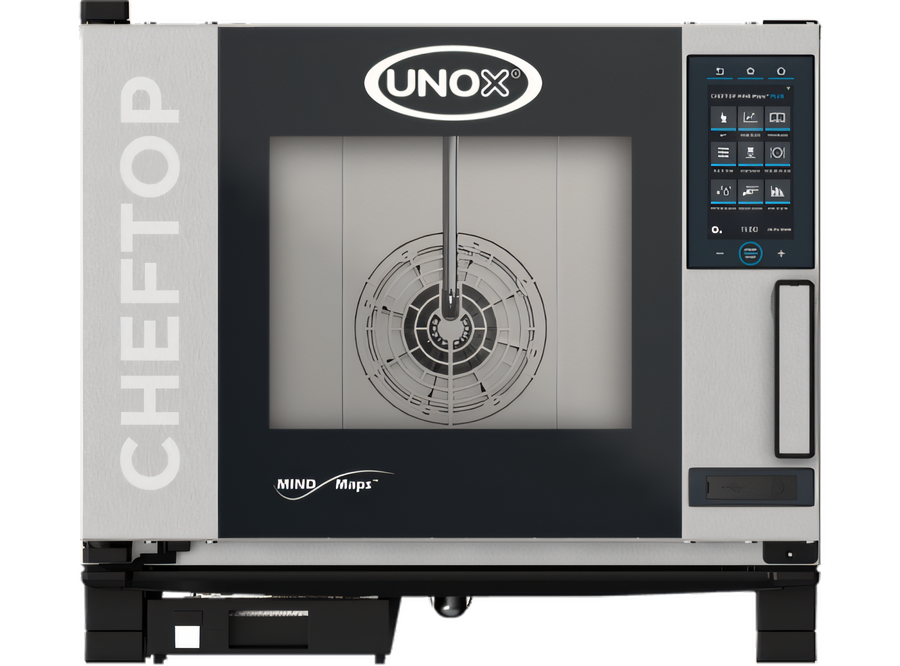 Product image #1 for UNOX ChefTop MIND.Maps Plus 5-Pan Gas Countertop Combi Oven/Steam Oven
