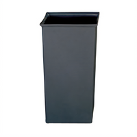 Rubbermaid Commercial Products 24-2/3 Gallon Gray Square Rigid Liner
