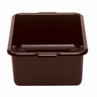Cambro Cambox® 15 x 21 x 7 Inch Bus Box with Handle, Dark Brown