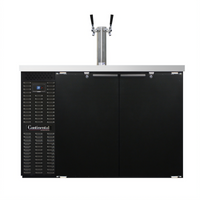 Continental Refrigerator KC50SN 50 Inch Two-Faucet Commercial Beer Keg Cooler