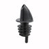 Thumbnail image #1 for Winco Free Flow Black Plastic Liquor Pourer