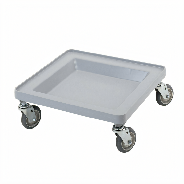 Product image #1 for Cambro Camdolly® Platform Dish Rack Dolly for Full-Size Camracks, Without Handle, Soft Gray