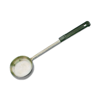American Metalcraft 6 oz Solid Stainless Steel Ladle-Style Portion Control Serving Spoon with Black Bakelite Handle