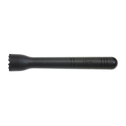 Product image #1 for Barfly Jumbo Food-Grade Polypropylene Muddler with Textured Bottom, 9-1/2 Inch, Black