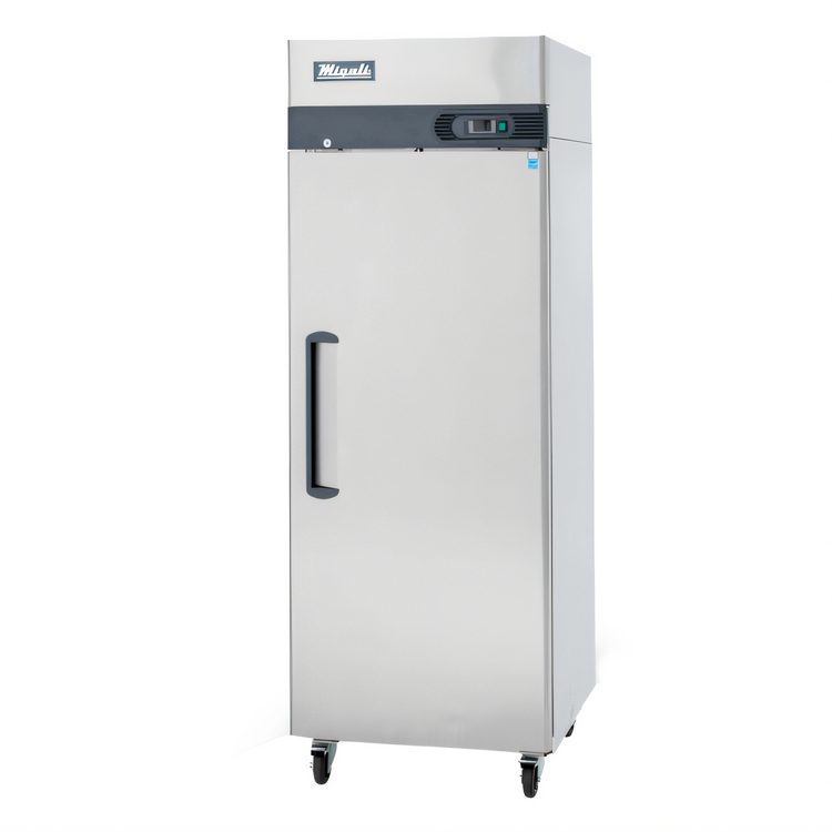 Product image #1 for Migali Competitor Series® 23 Cu. Ft. Single-Section Reach-In Freezer, Stainless Steel, Top-Mount Self-Contained