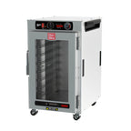 Thumbnail image #1 for Metro HotBlox™ HBCN8-AC-UC 8-Pan Undercounter Insulated Holding Cabinet, Clear Door, Analog Controls, 120V