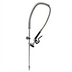 Thumbnail image #1 for BK Resources OptiFlow Deck-Mount Valveless Pre-Rinse Faucet Assembly with 44-Inch Braided Hose