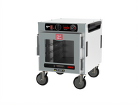 Metro HotBlox Narrow 4-Pan Undercounter Insulated Holding Cabinet with Clear Door