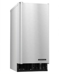 Hoshizaki C-80BAK-AD Air-Cooled ADA Compliant Undercounter Nugget Ice Machine with Built-In Bin
