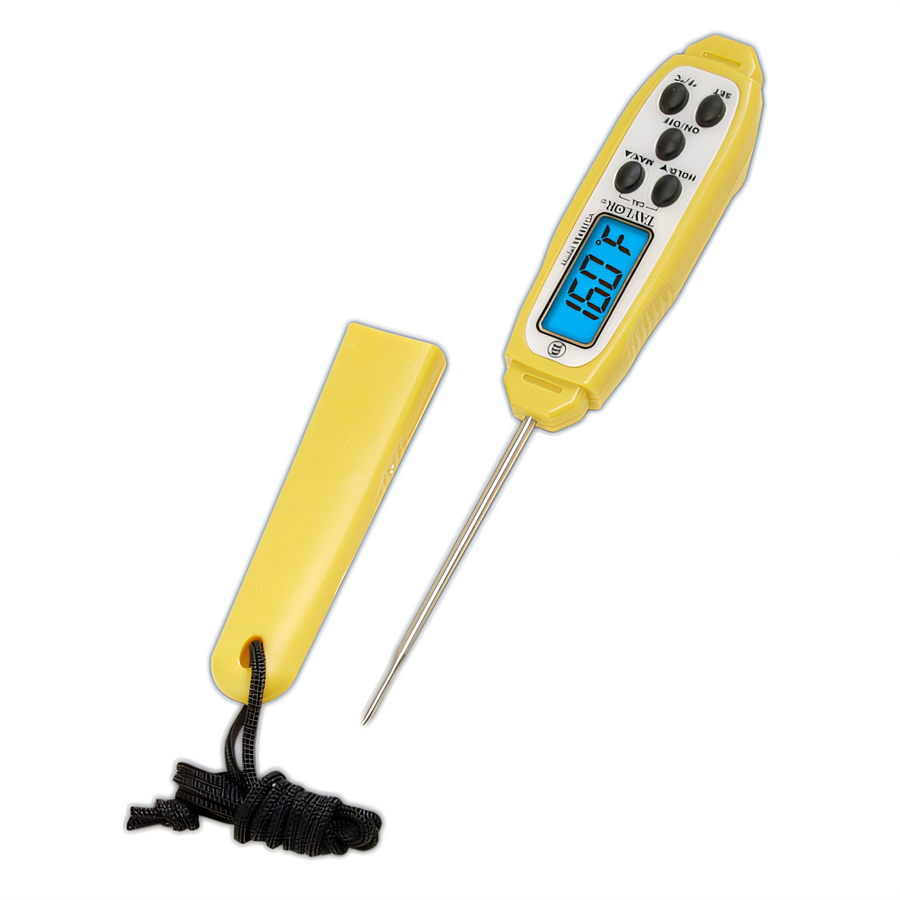 Product image #1 for Taylor Precision Digital Pen-Style Pocket Thermometer with Blue Backlit LCD