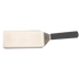 Thumbnail image #1 for Mundial 8 x 4 Inch Stainless Steel Turner with Beveled Edges and Black Polypropylene Handle