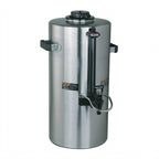 Thumbnail image #1 for BUNN Titan® 39400.0001 Portable Insulated 3-Gallon Stainless Steel Coffee Server with Fast-Flow Faucet