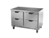 Thumbnail image #1 for Beverage Air 48-Inch Two-Section Flat Top Worktop Refrigerator with 4 Drawers, 11.82 Cu. Ft.