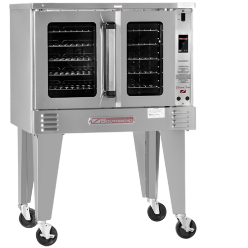 Product image #1 for Southbend Platinum PRO 1-Deck Bakery Depth Gas Convection Oven, 50,000 BTU, with Touchscreen Controls and Dependent Doors