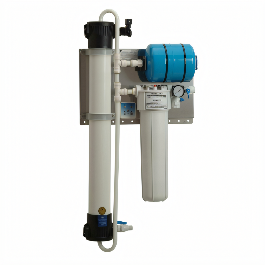 Product image #1 for Antunes Vizion VZN-541V Vertical Ultrafiltration Water Filtration Unit, 15 GPM, 0.015 Micron, One Carbon Cartridge