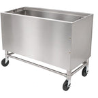 Thumbnail image #1 for Advance Tabco Underbar Basics™ CRBB-36-CAS Beer Bath, 36"W x 24"D x 33"H (overall), bin size 33 5/8"W x 20"D x 18" deep, stainless steel