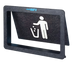 Thumbnail image #1 for Vollrath Small Vertical Flush-Mount Trash Receptacle Door