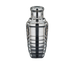 Thumbnail image #1 for American Metalcraft Beehive 16 oz 3-Piece Stainless Steel Cocktail Shaker with Strainer Top and Jigger Cap